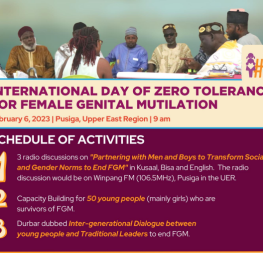  Press Release International Day of Zero Tolerance For Female Genital Mutilation